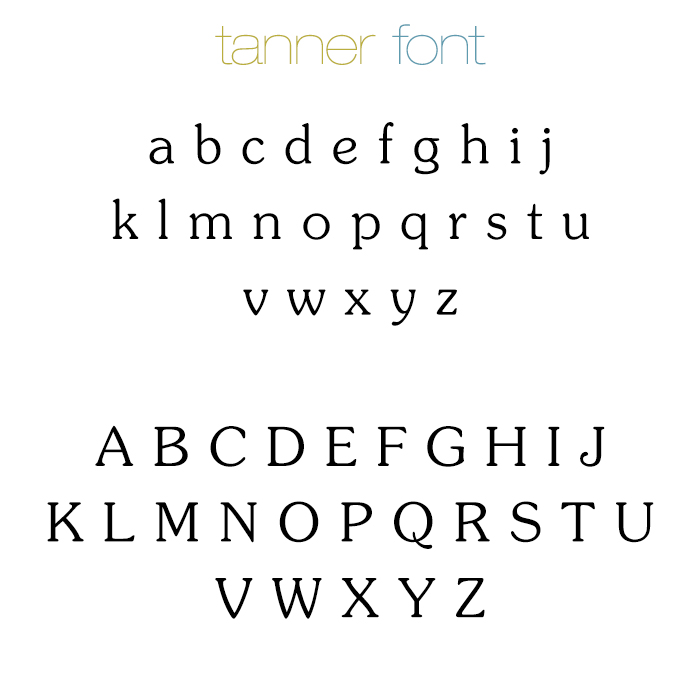 Tanner Font