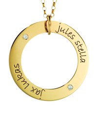 gold POSH loops