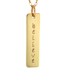 gold tall tags