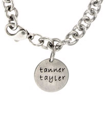 xl disc bracelet