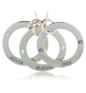 TRIPLE_SILVER_BIRTHSTONE_WEE_LOOPS TRIPLE_SILVER_BIRTHSTONE_WEE_LOOPS