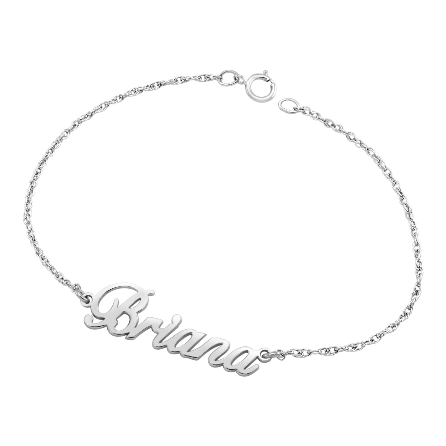 Better Jewelry Personalized 14K Gold Double Nameplate Bracelet –  Betterjewelry