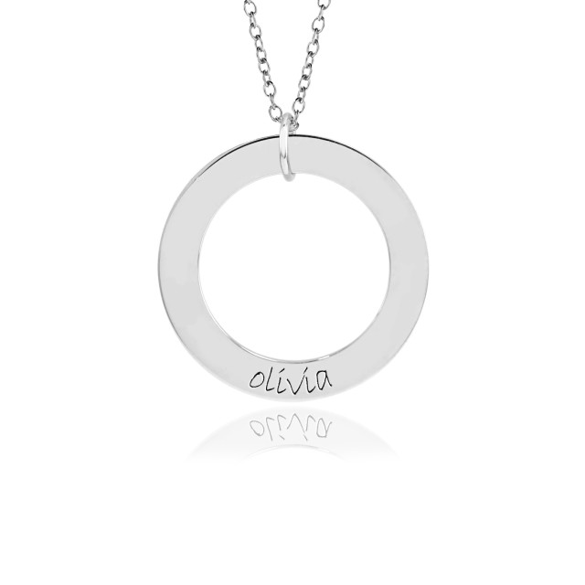 One Name Wee Loop Mommy Necklace