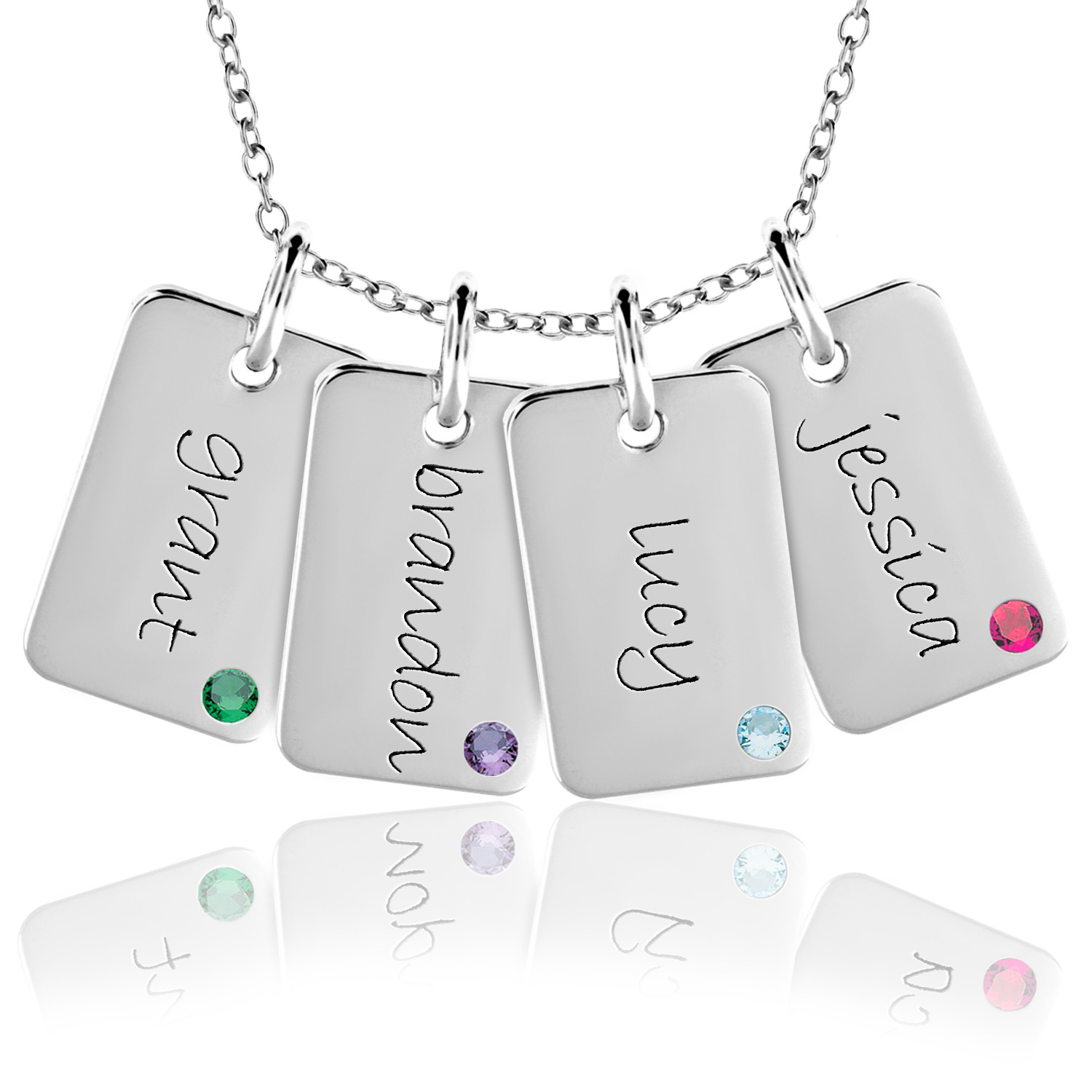 Dog outlet birthstone necklace