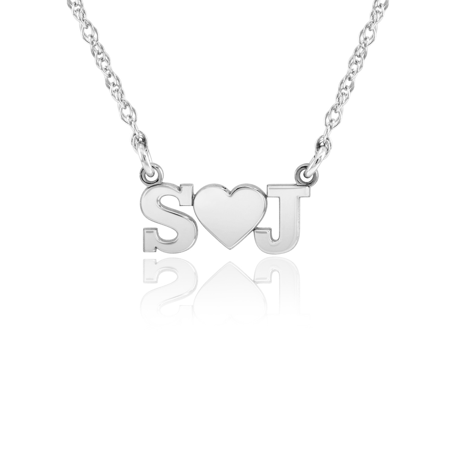 POSH Initial LOVE Necklace POSH Mommy Jewelry