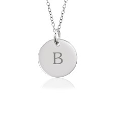 Tanner Initial Disc Mommy Necklace Personalized Jewelry