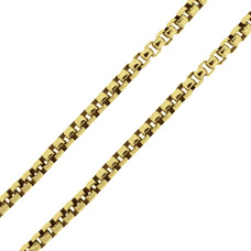 Vermeil Diamond Cut Box Chain