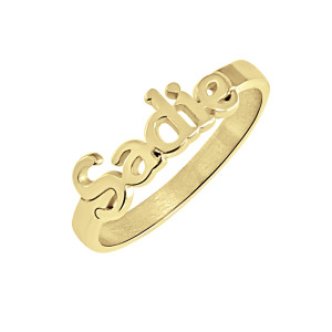 Tanner Nameplate Ring