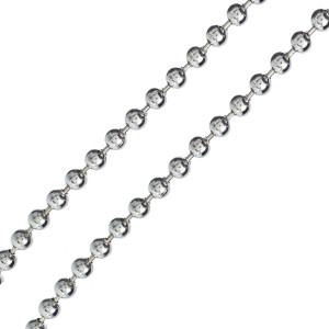 Close up of Ball Chain Necklace
