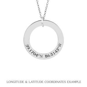 Coordinates Jewelry (How to find coordinates for my longitude and lati