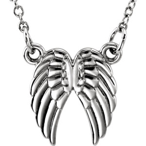 人気大割引 Sterling Amazon.com: Mimi Religious Silver Wing Charms