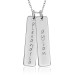 Two Tall Tags Mommy Necklace Personalized Jewelry