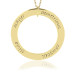 Four Name Forever Vermeil Loop Mommy Necklace