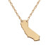 Rose POSH State Necklace