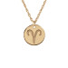 Rose POSH Zodiac Sign Necklace