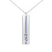 White Honor Tag Military Jewelry