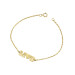 Yellow Initial LOVE Bracelet