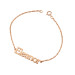 Rose Tanner Nameplate Bracelet 