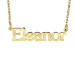 Yellow Tanner Name Necklace Personalized Jewelry