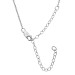 Sterling Silver Adjustable Cable Chain 15"-18"