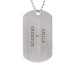 Silver Daddy Dog Tag Personalized Mens Jewelry