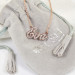 Diamond Briana Nameplate Personalized Jewelry Diamond Name Necklace