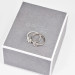 Stackable Diamond Initial Rings