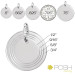 Personalized Disc Pendant Sizing Chart