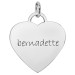 White Gold Eternal Heart Pendant