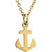 Yellow tiny POSH Anchor Necklace