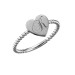 bePOSH Stackable Heart Ring Beaded Band