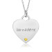 Eternal Heart Birthstone Mommy Necklace