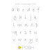 posh lowercase Font Chart