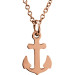 Rose tiny POSH Anchor Necklace