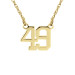 Number Necklace