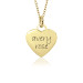 Sweetheart Vermeil Mommy Necklace Personalized Jewelry