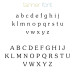 Tanner Font Chart (Vermeil)