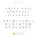Tanner Font Chart | POSH Mommy Jewelry