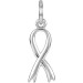 White Ribbon Mommy Charm