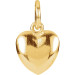 Yellow Heart Mommy Charm