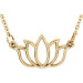 Yellow tiny POSH Lotus Necklace