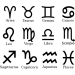Zodiac Symbol Chart