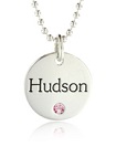 Silver Birthstone Disc Tanner Font